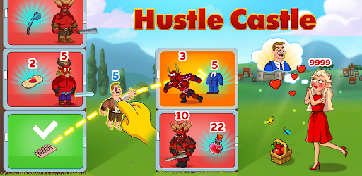 Hustle Castle: Medieval games background